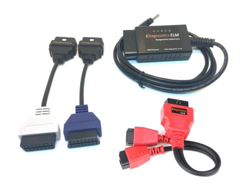 ELM + 2 Colored Adapters (Blue Grey) + SGM Bypass Direct