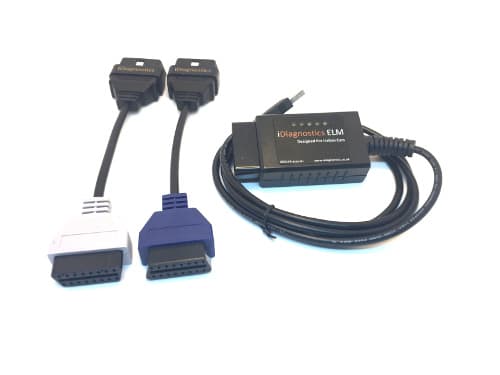 ELM + 2 Colored Adapters (Blue Grey)